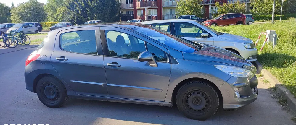 warmińsko-mazurskie Peugeot 308 cena 13400 przebieg: 153000, rok produkcji 2008 z Olsztyn